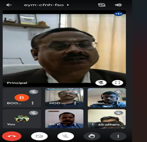 International webinar on "Sustainable Manufacturing"