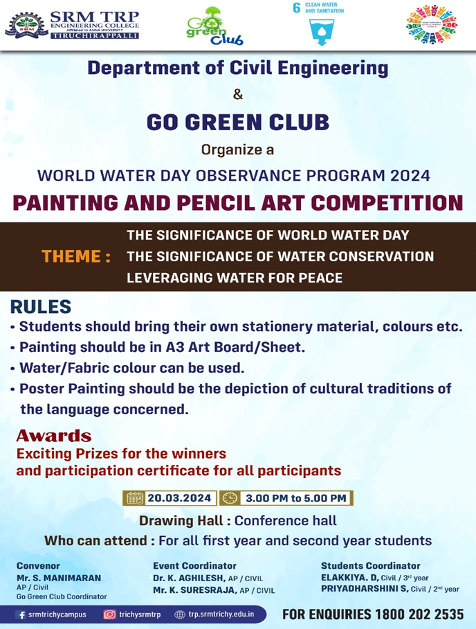 World Water Day Observance program 2024