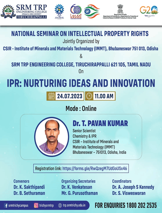IPR:Nurturing Idea and Innovation
