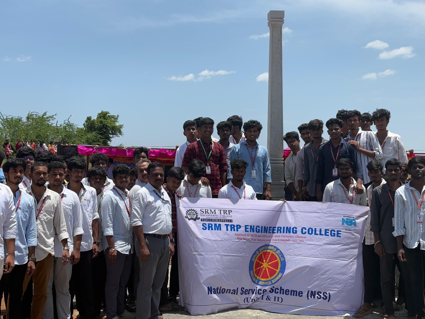 Mega Tree Plantation Drive Organized by SRM TRP Engineering College and Rotary Club
