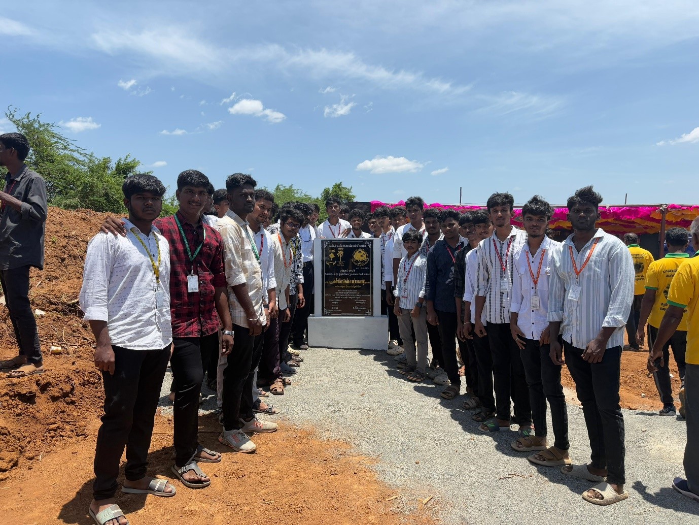 Mega Tree Plantation Drive Organized by SRM TRP Engineering College and Rotary Club