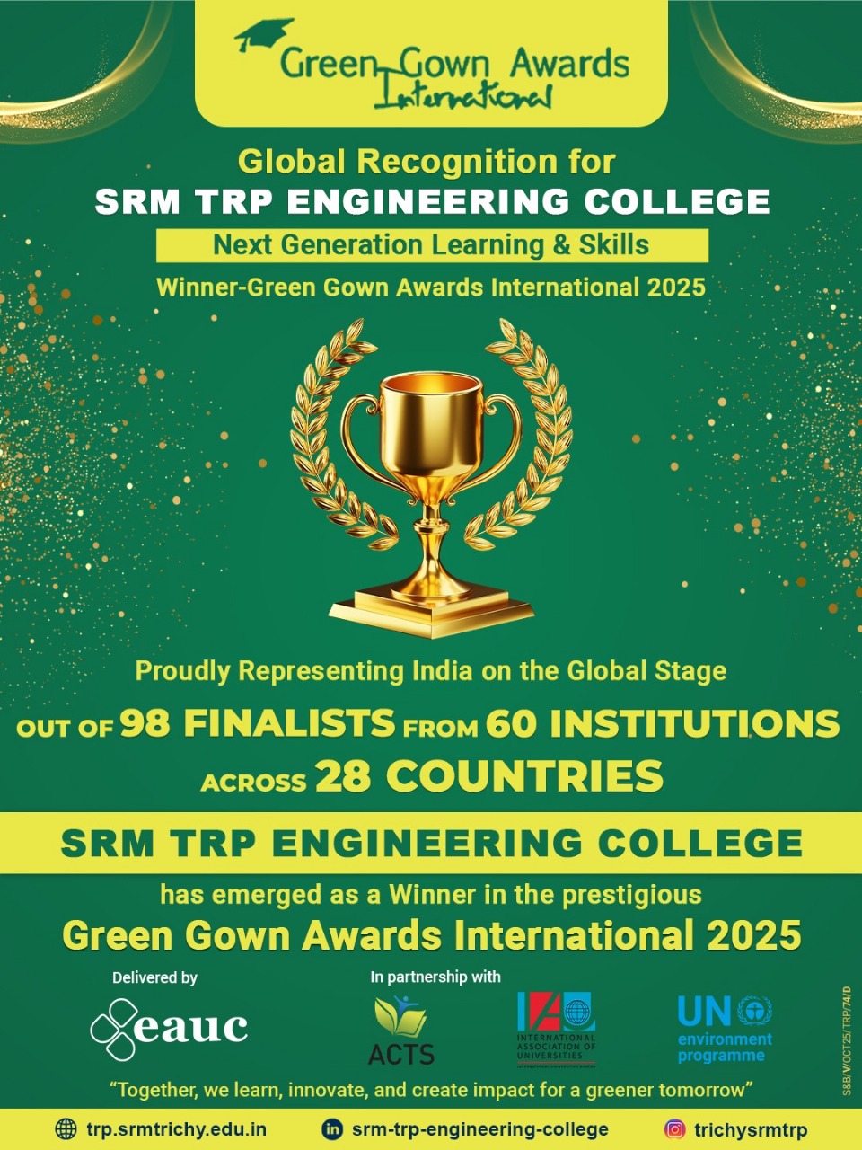 International Green Gown Awards 2025